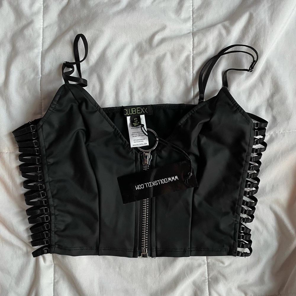 Pleather Top